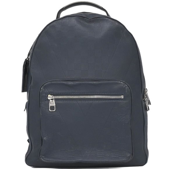 LOUIS VUITTON Black Damier Backpack - Picture 1 of 16